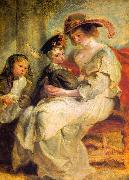 Peter Paul Rubens Helene Fourment and her Children, Claire-Jeanne and Francois oil painting picture wholesale